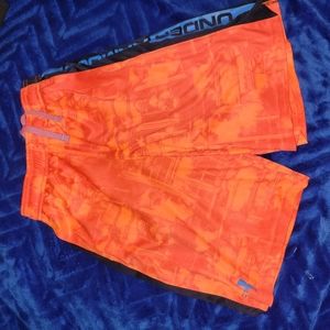 UA youth shorts- size medium